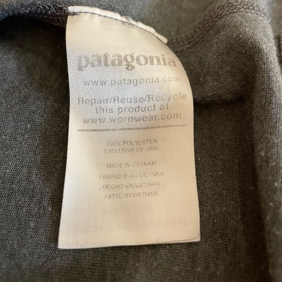 Patagonia Capilene Baselayer grey athletic shirt sleeve tee sz XL - Picture 4 of 10